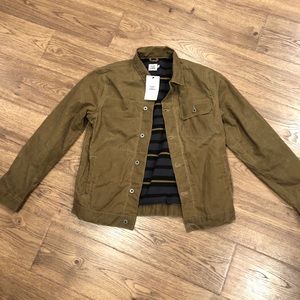 Flint and Tinder Flannel-lined Waxed Trucker